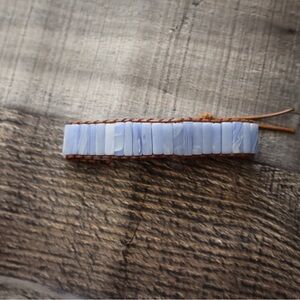 Blue natural stone Beaded Bracelet